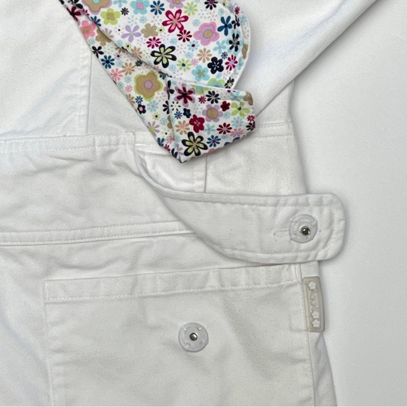 Koi⎮411 Lab Coat⎮Heavy Cotton-Rich Twill⎮White⎮M - Picture 4 of 12